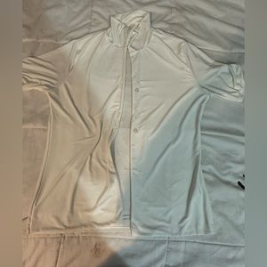 White Slinky Short Sleeve